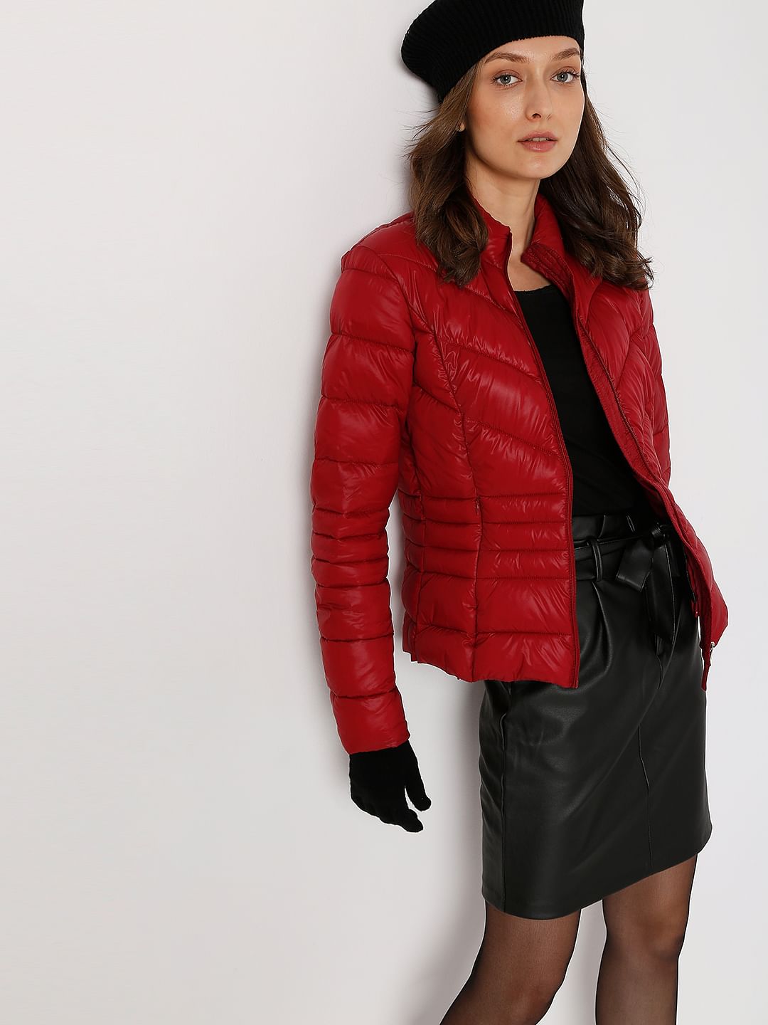 Red Puffer Jacket