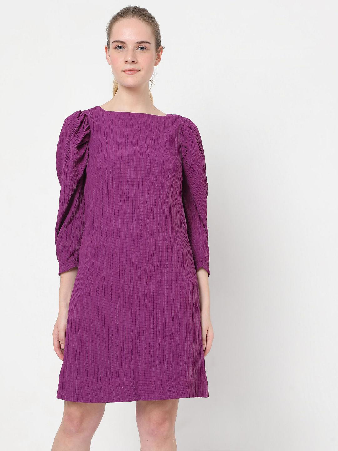Purple Shift Dress