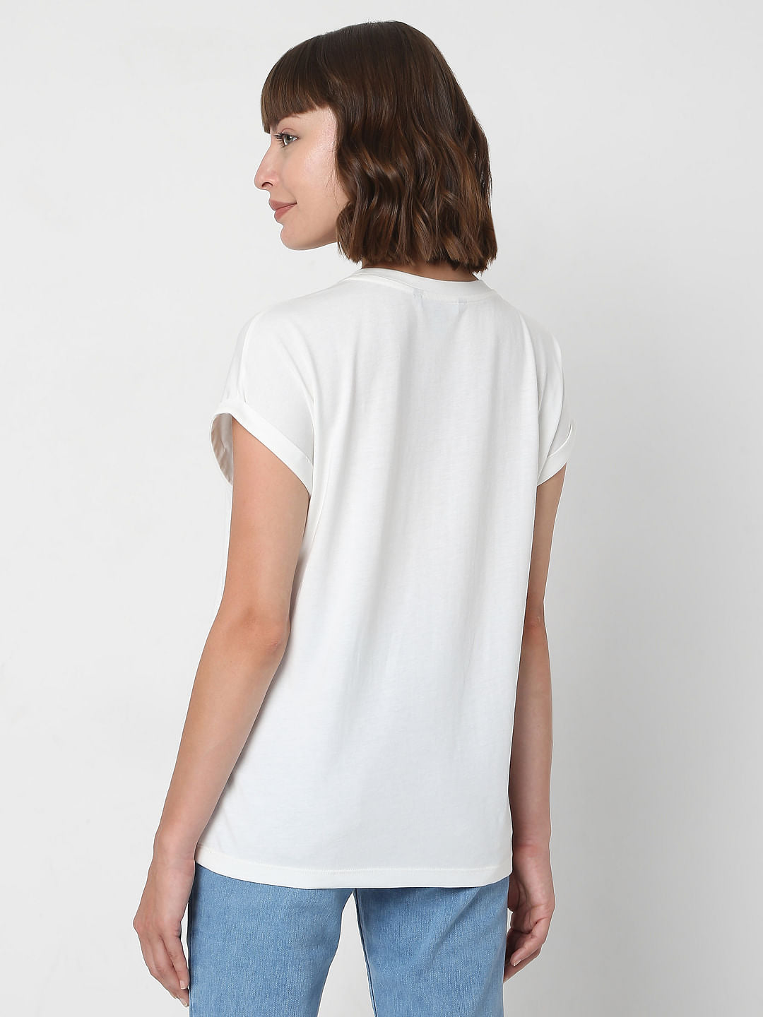 White Graphic T-Shirt