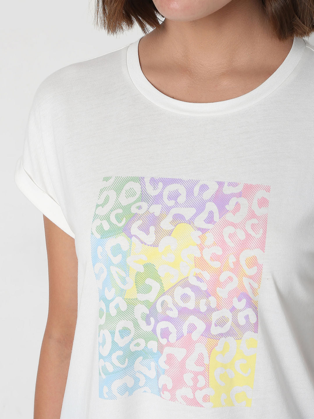 White Graphic T-Shirt