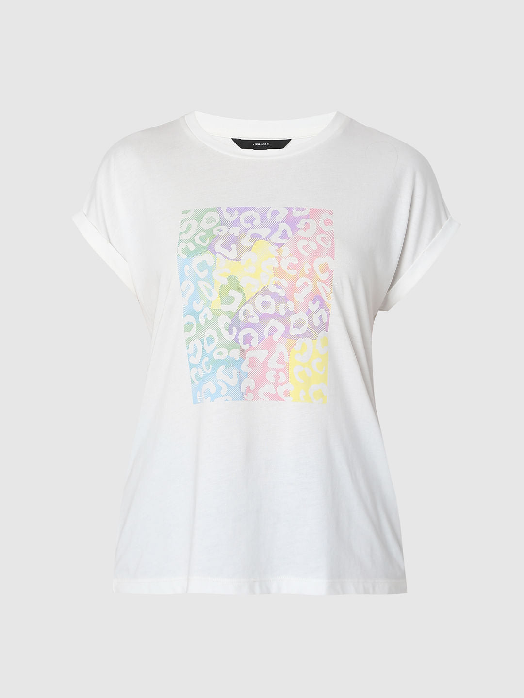 White Graphic T-Shirt