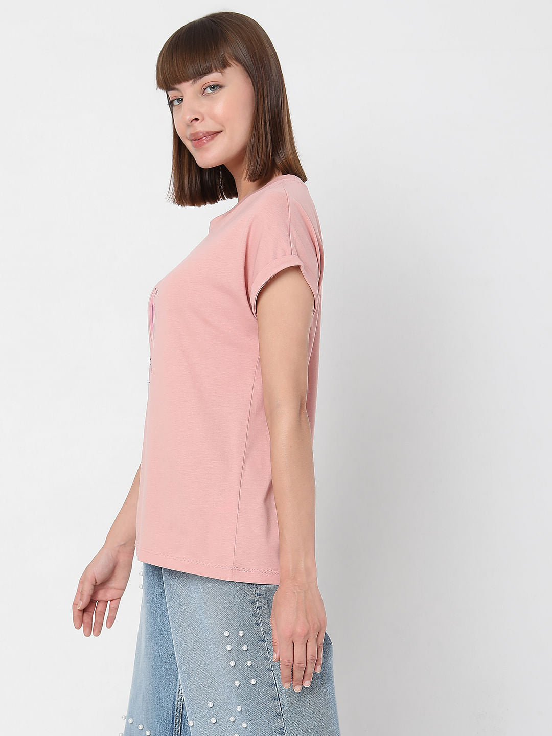 Pink Graphic T-Shirt