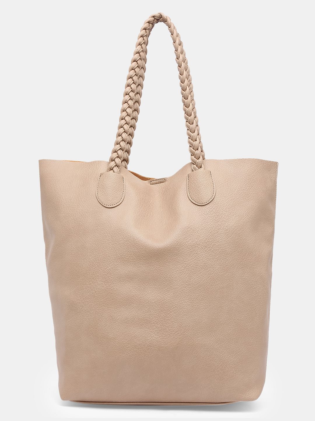Beige Oversized Bag