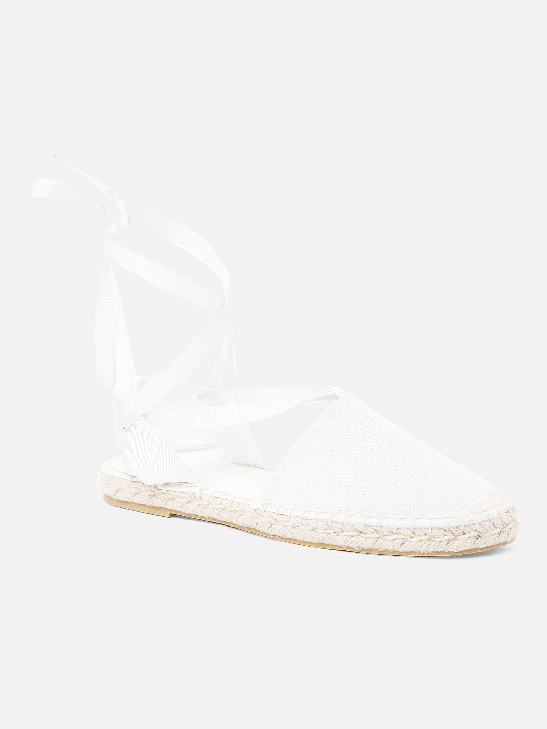 White Espadrilles