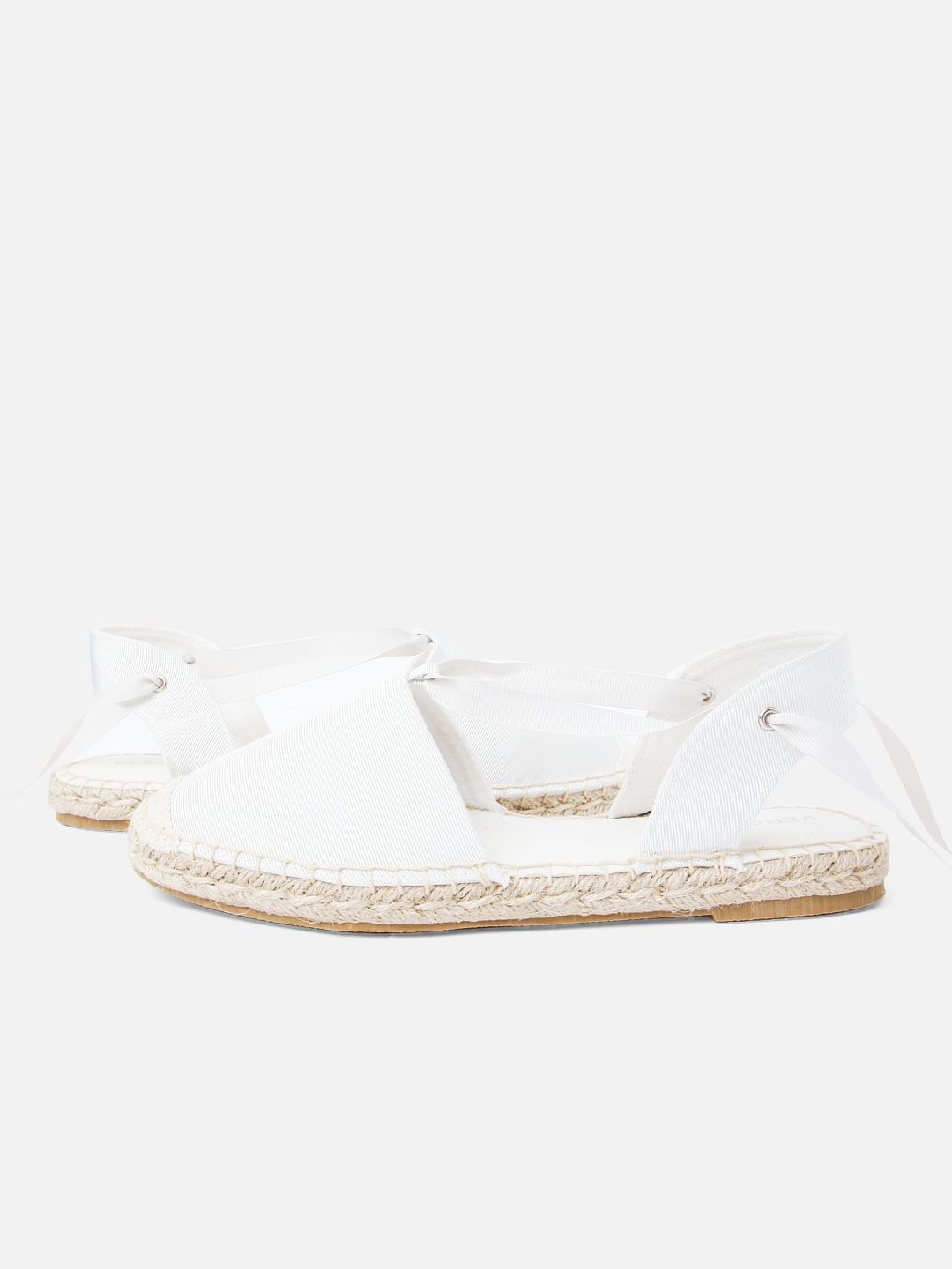 White Espadrilles