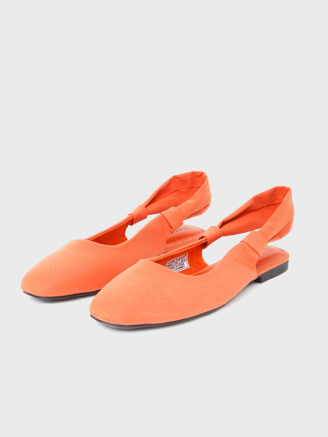 Coral Pointed Toe Slingback Sandals