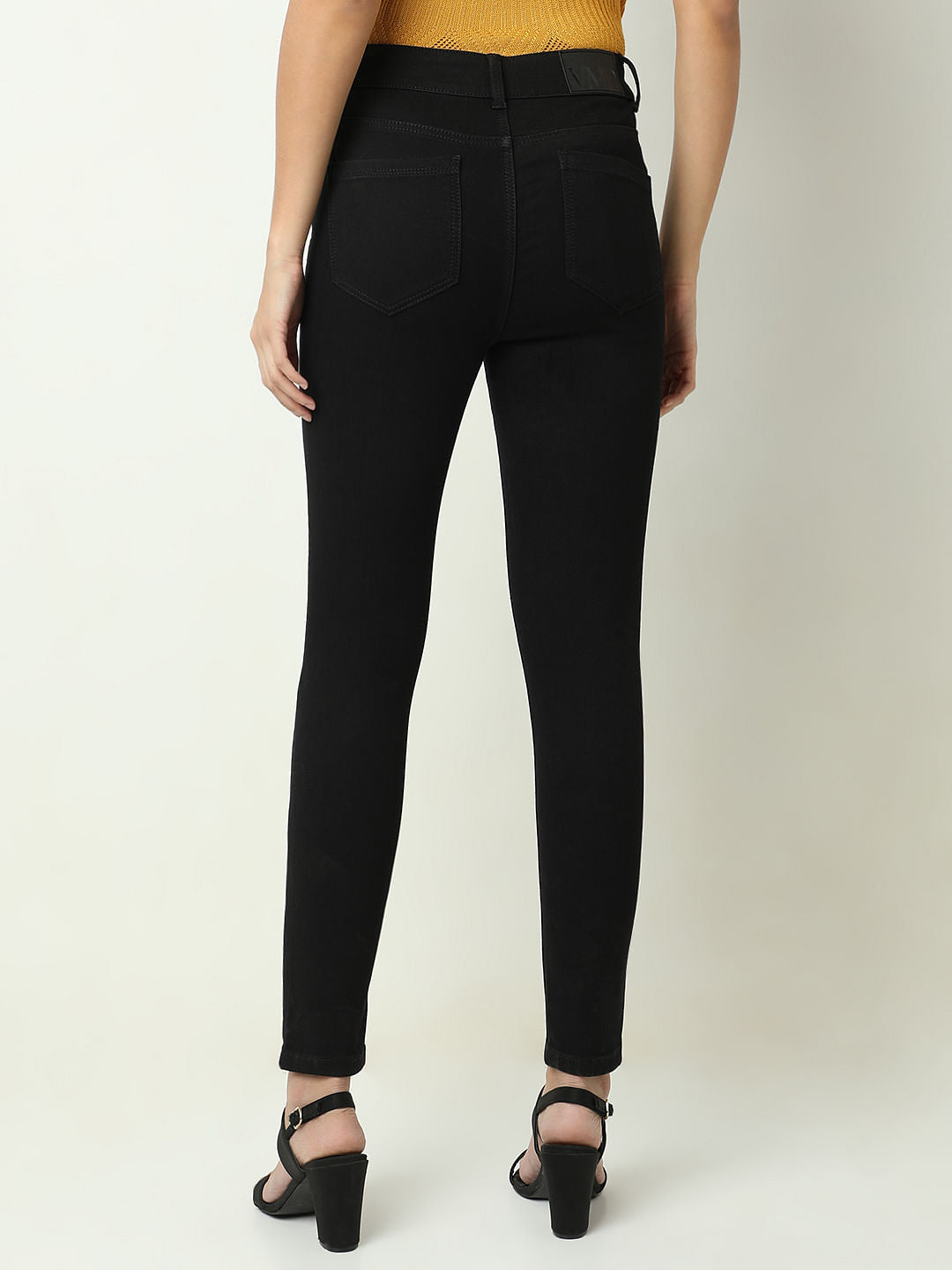 Double Button Slim Fit Jeans