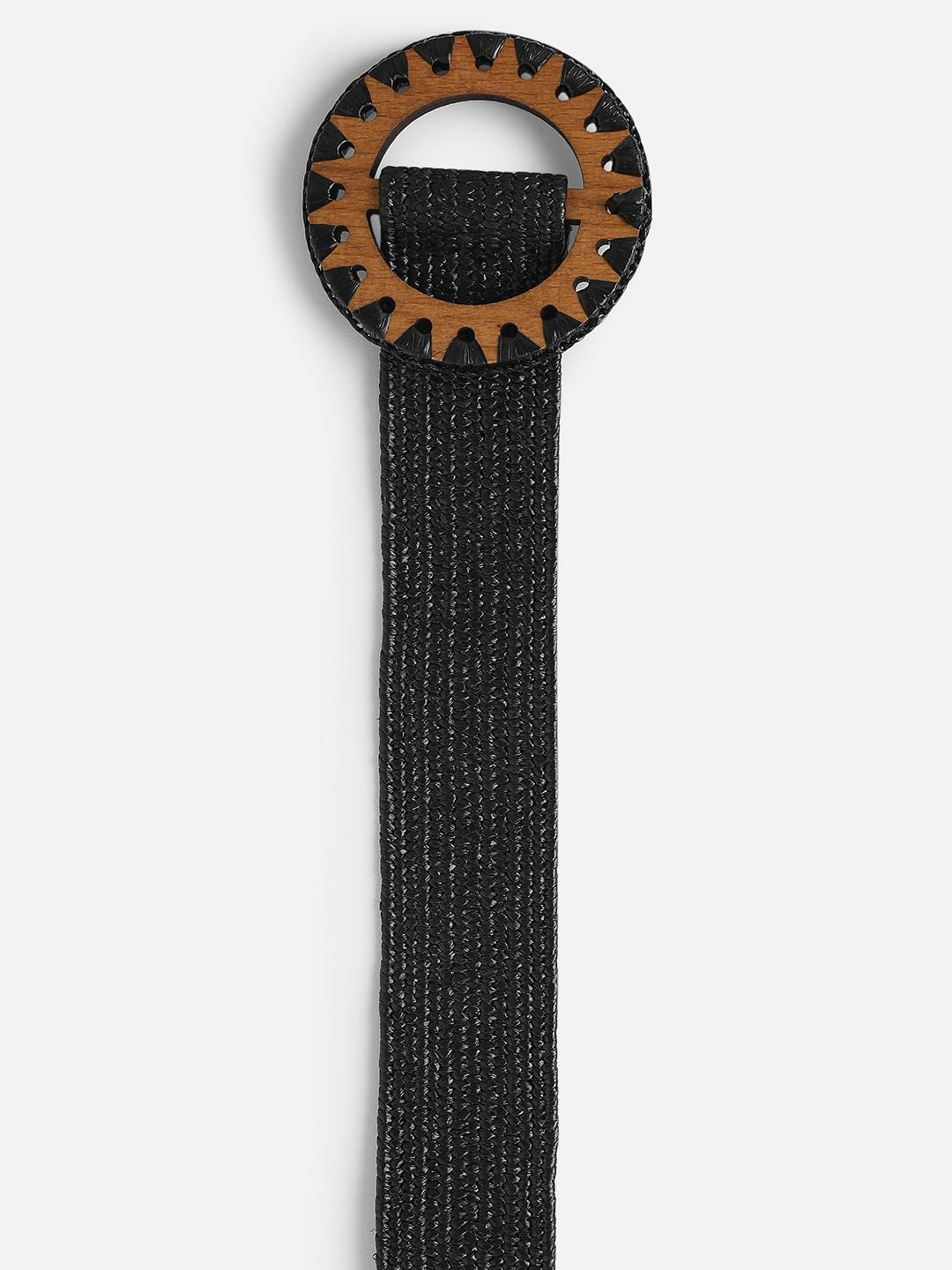 Black Jute Waist Belt