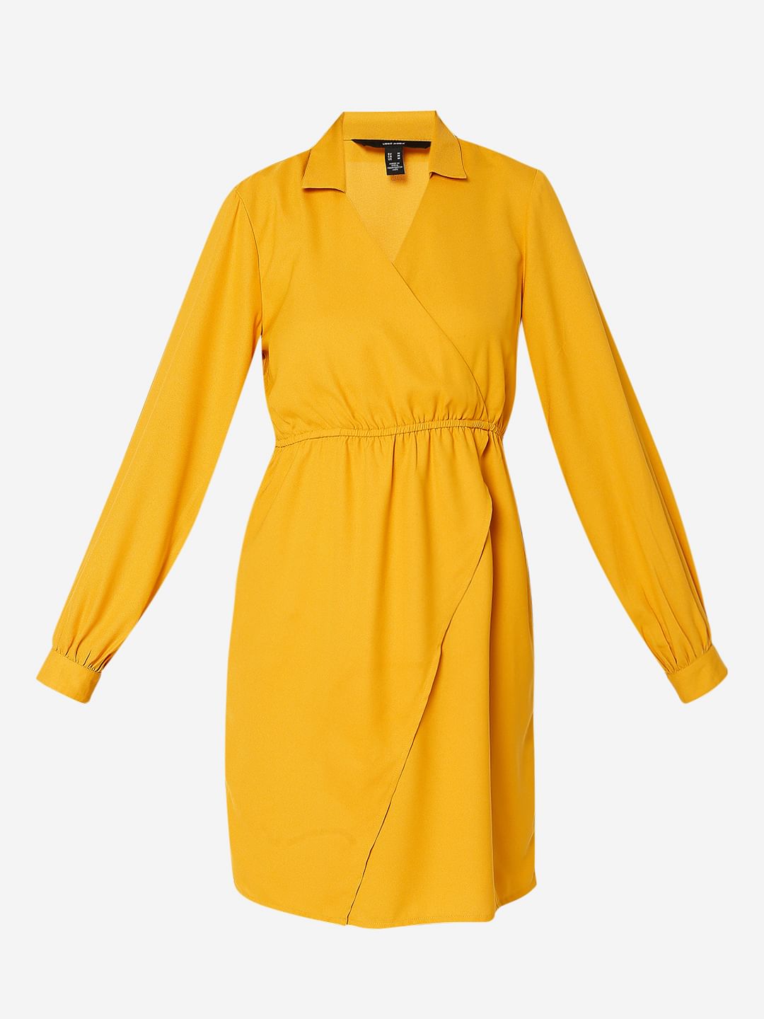 Yellow Shirt Dress