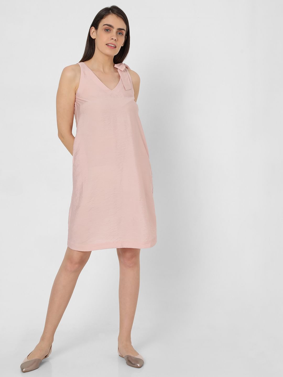 Light Pink Shift Dress