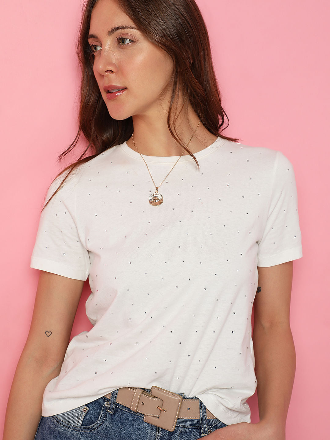 Golden Evil Eye Necklace