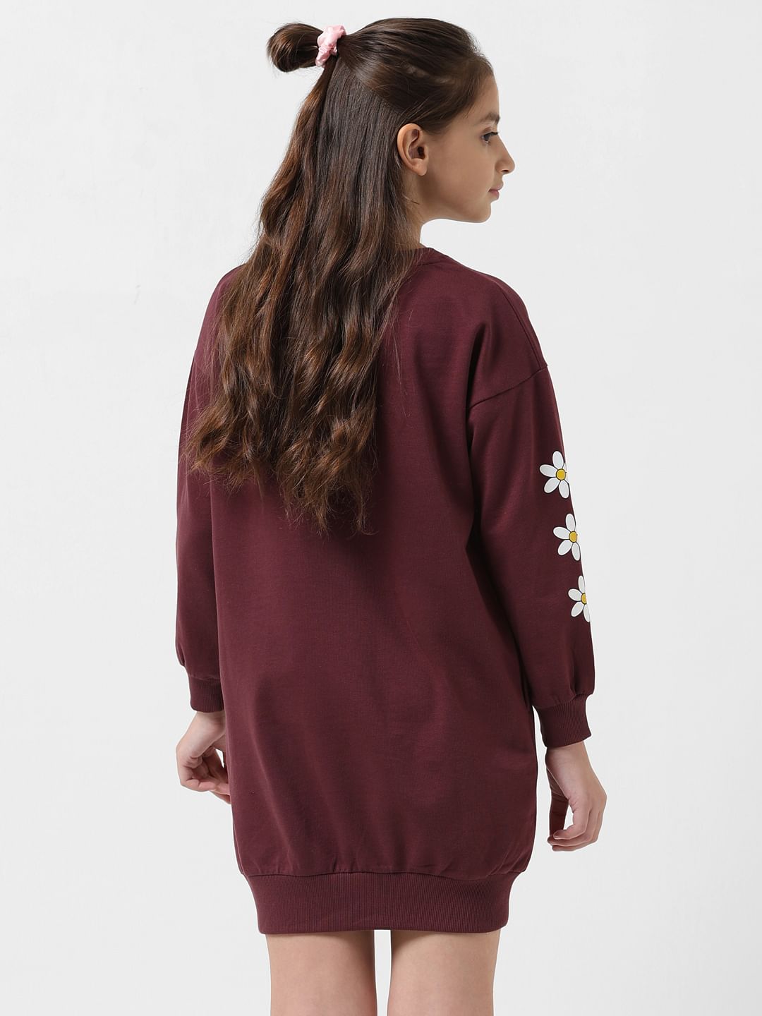 Girl X Disney Brown Mickey Sweatshirt Dress