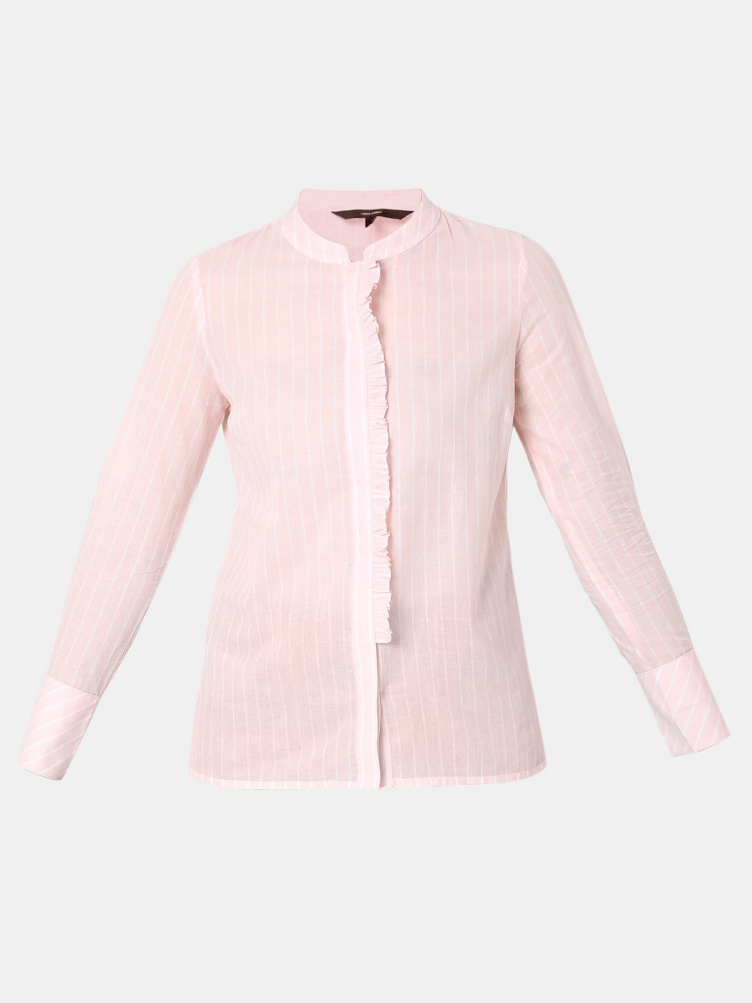 Light Pink Striped Shirt