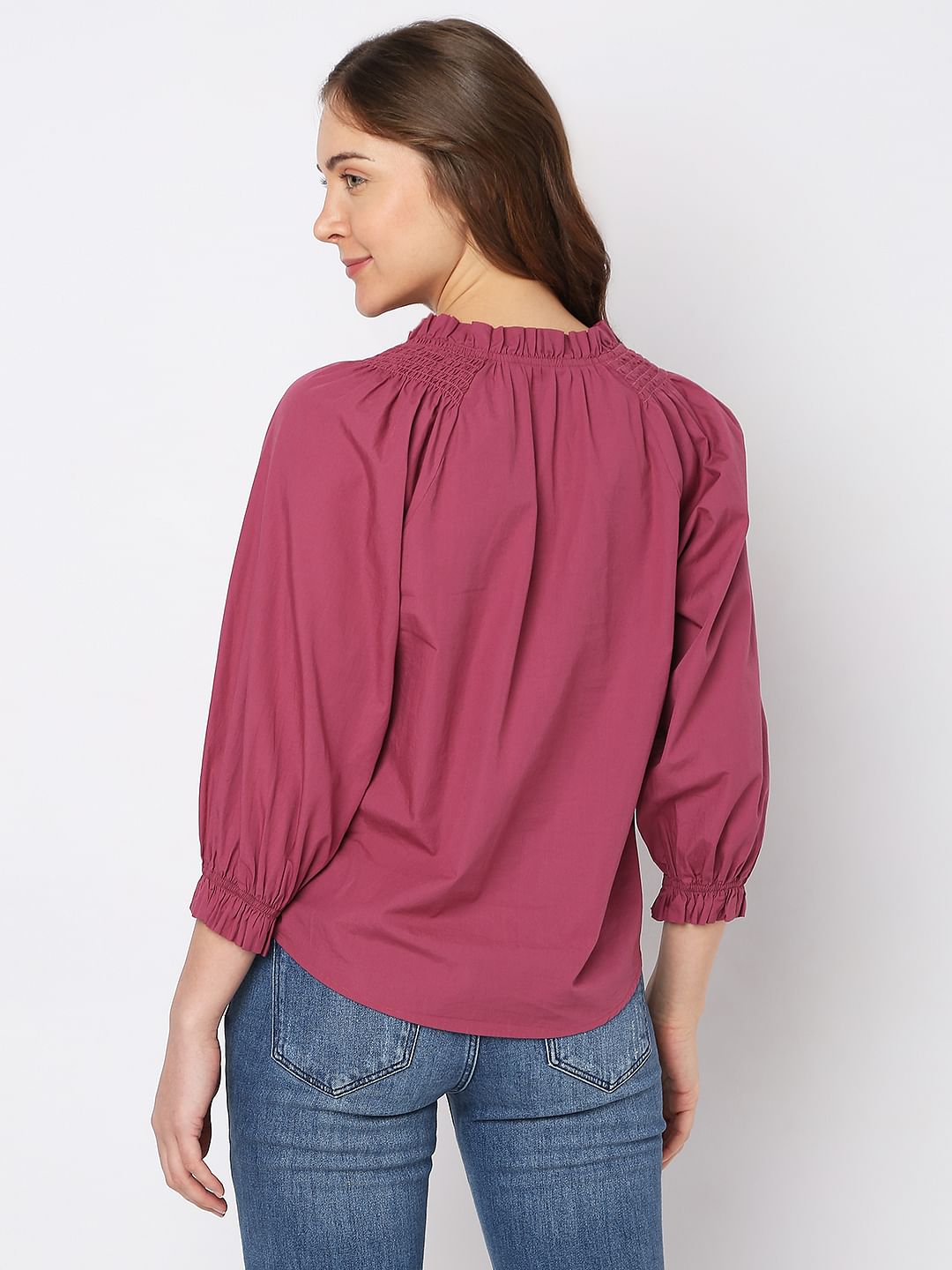 Dark Pink Top