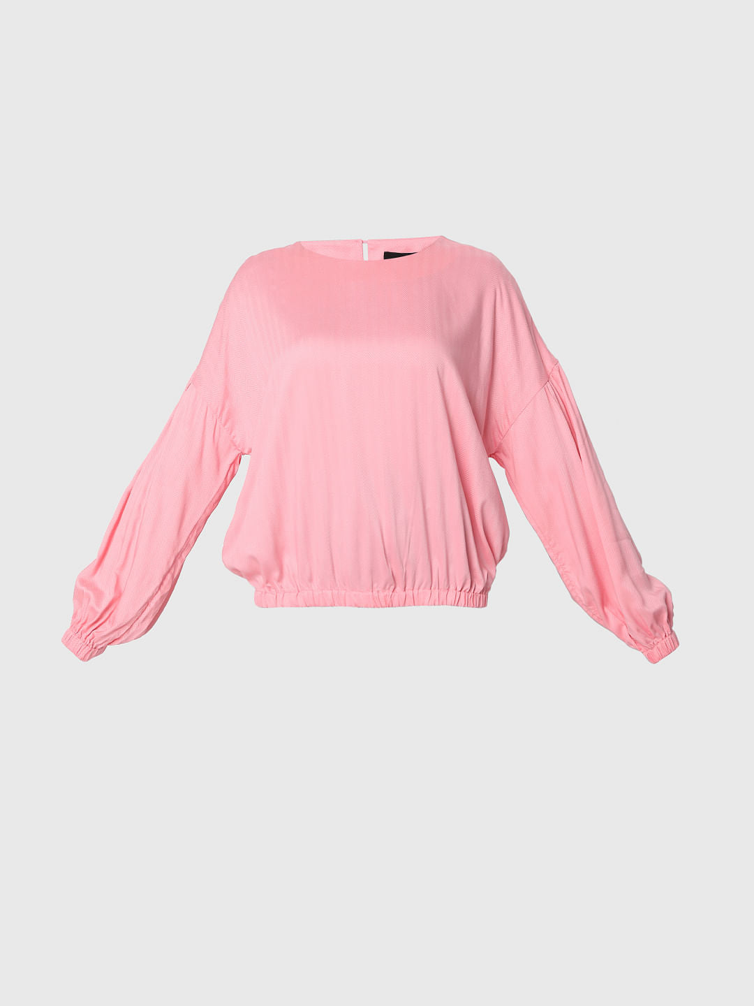Pink Drop Shoulder Top