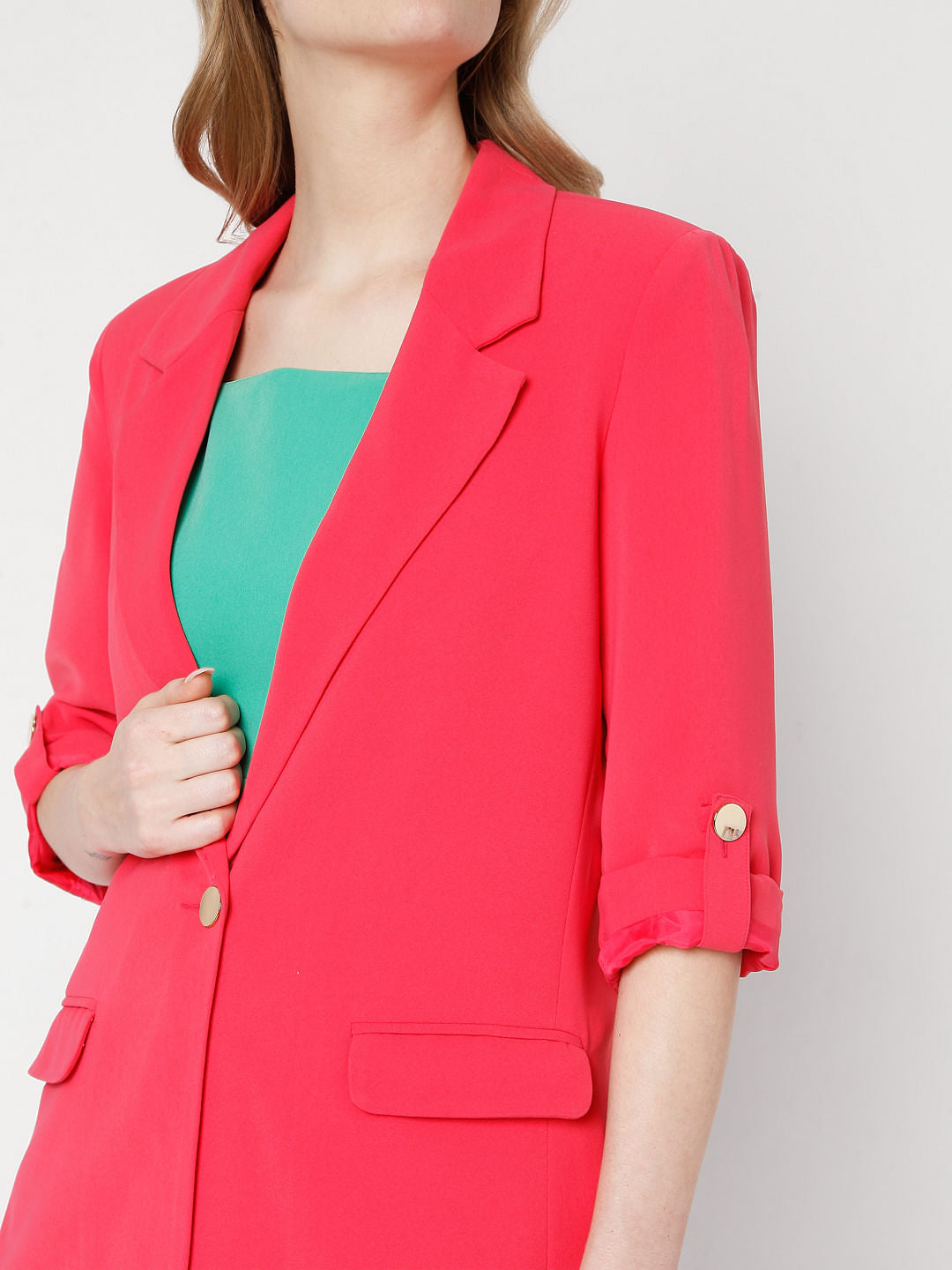 Pink Blazer