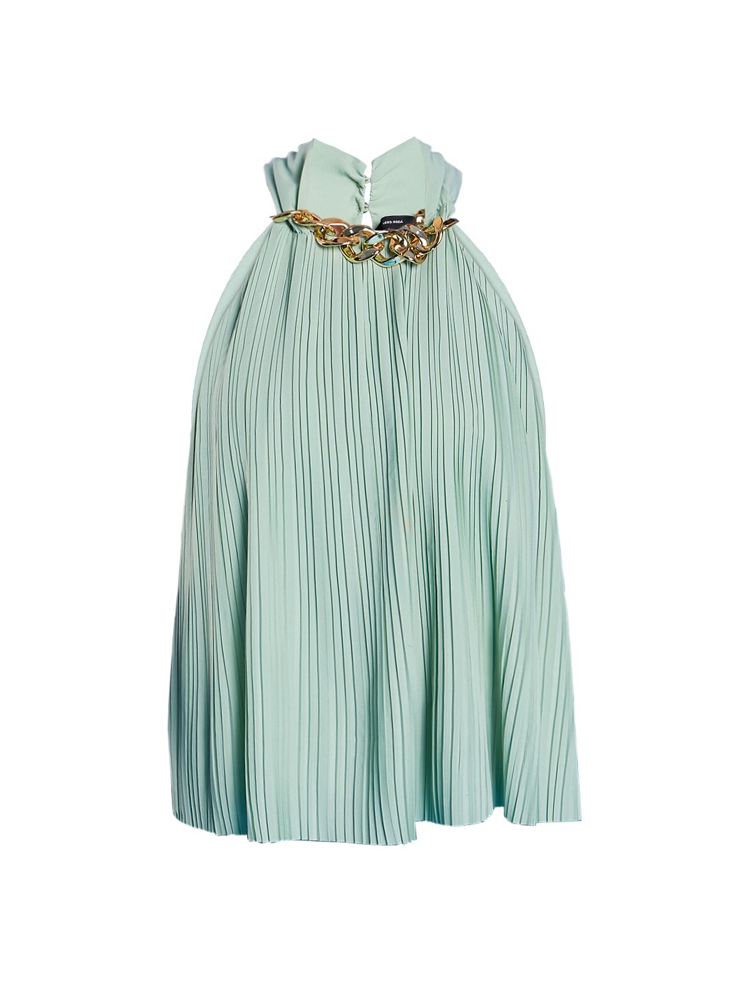 Marquee Green Pleated Top