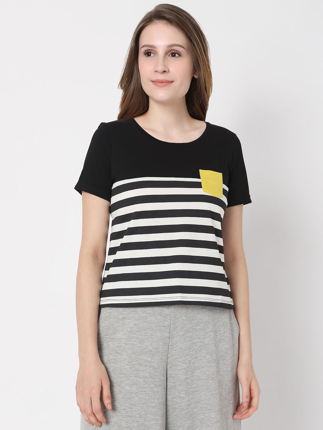 Black Striped T-Shirt