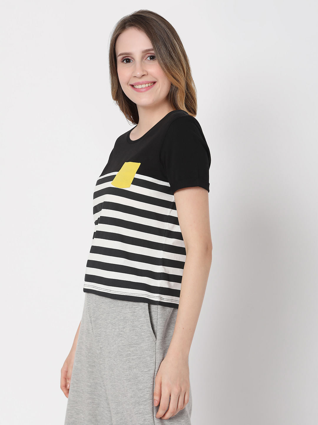 Black Striped T-Shirt