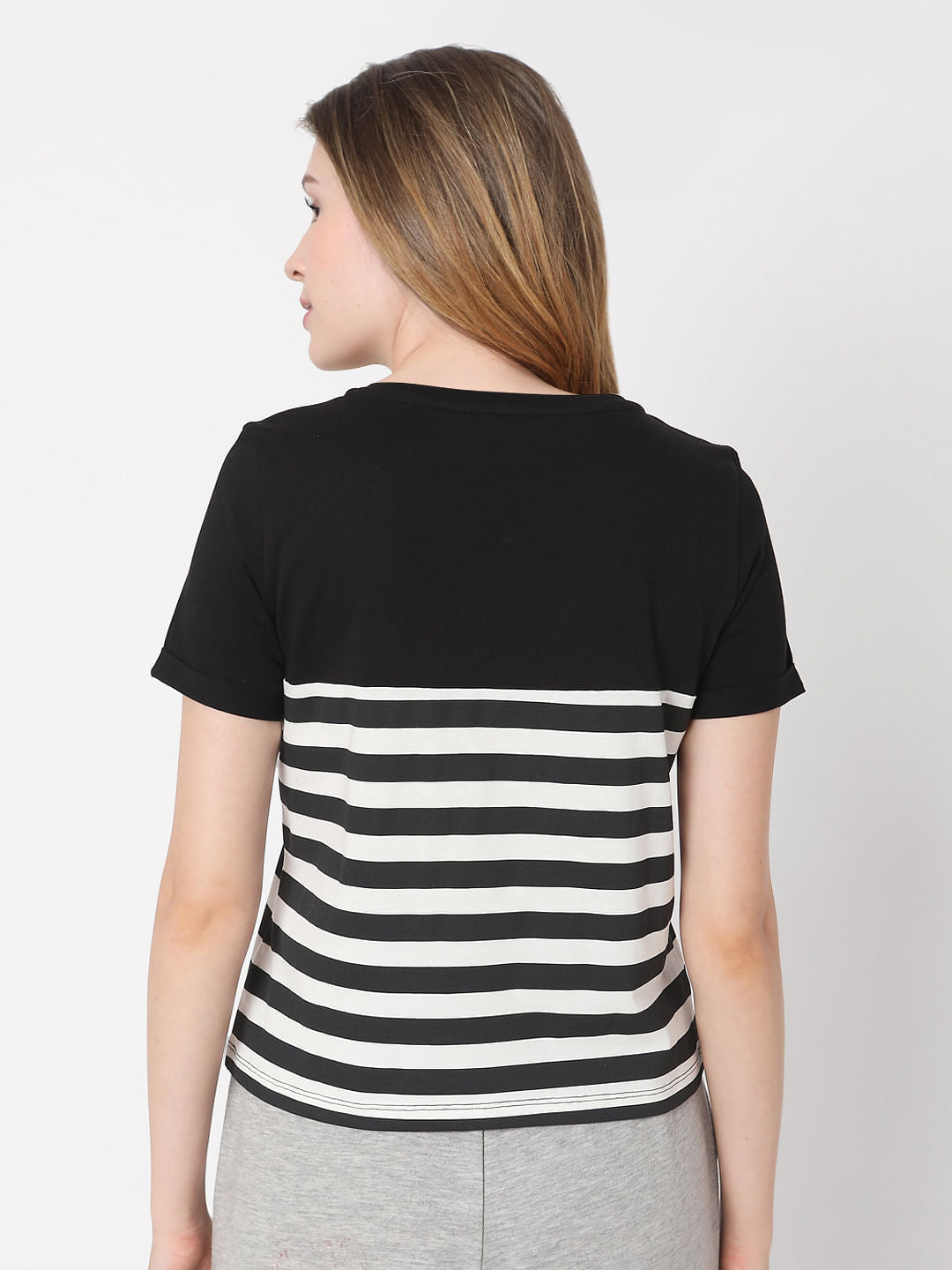 Black Striped T-Shirt