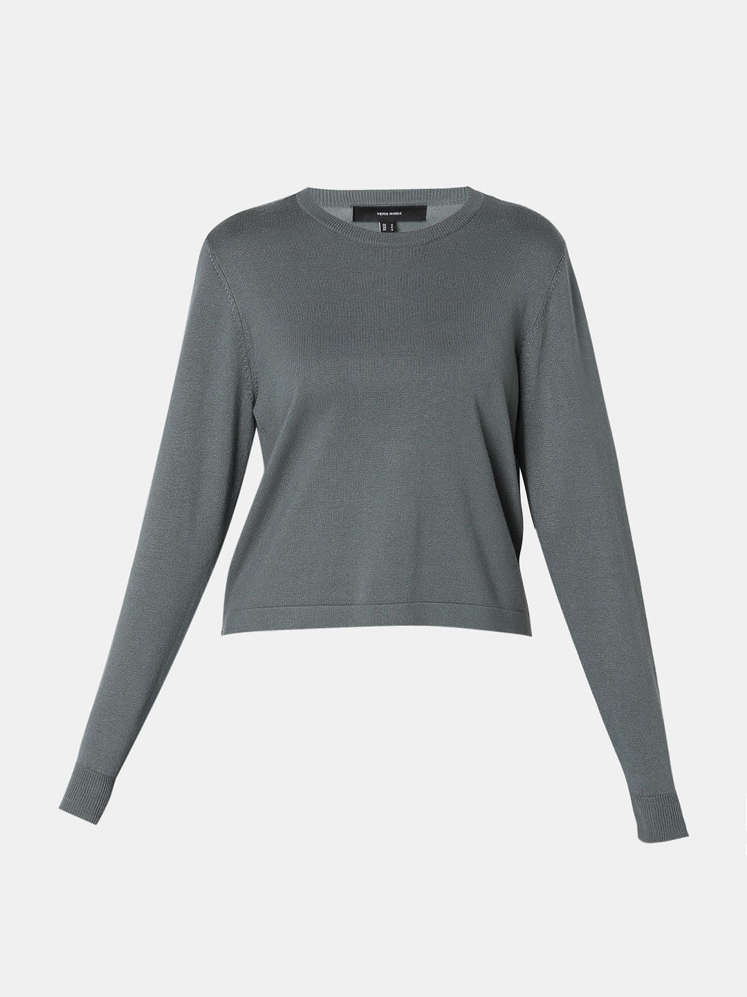 Dark Green Long Sleeve Pullover