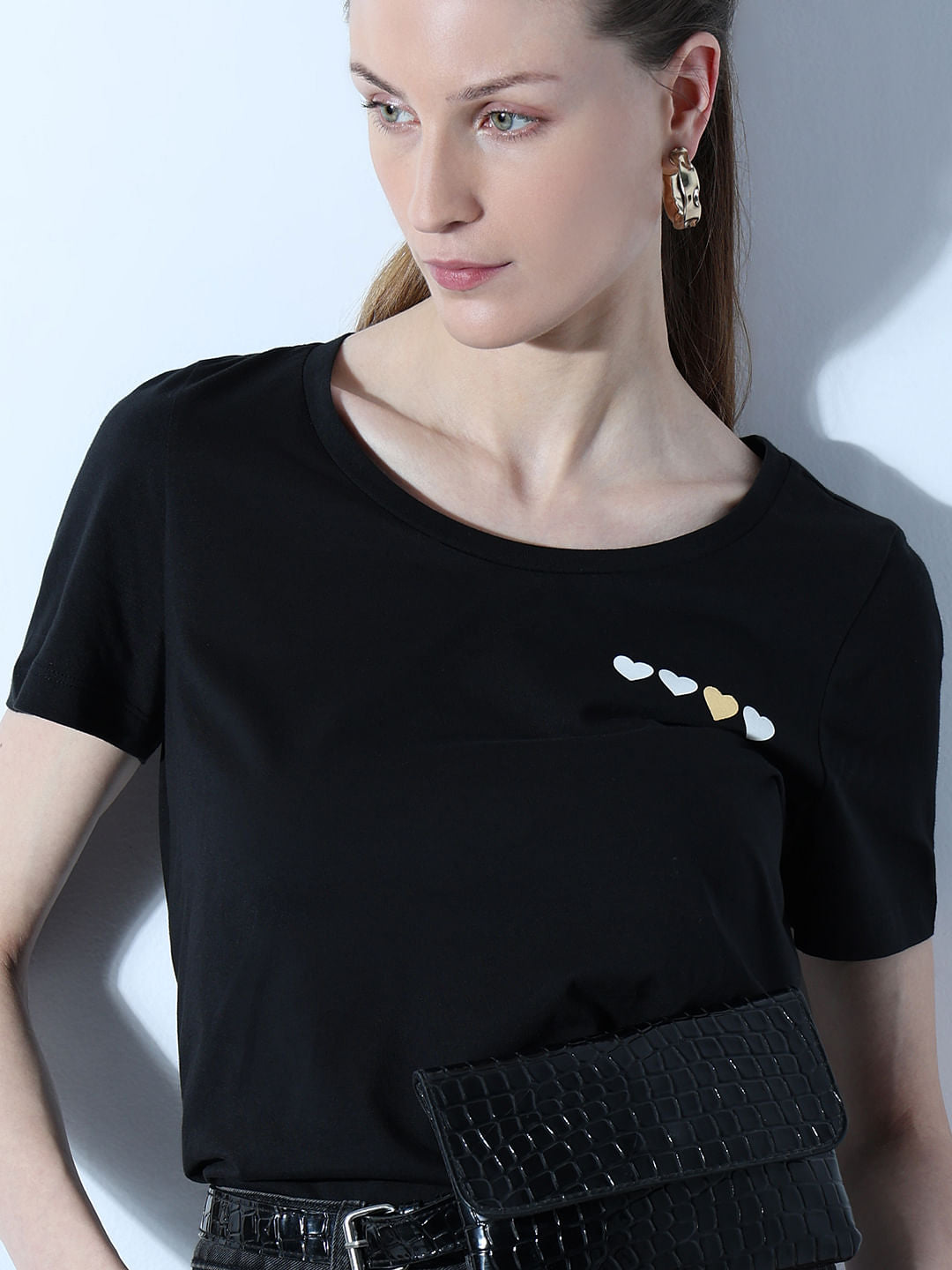 Black Organic Cotton T-Shirt