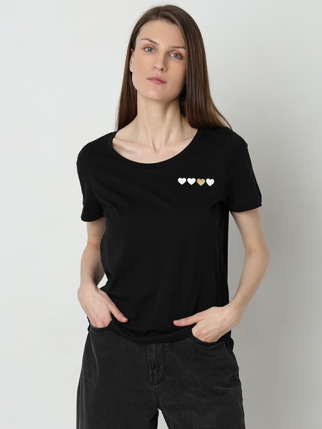Black Organic Cotton T-Shirt