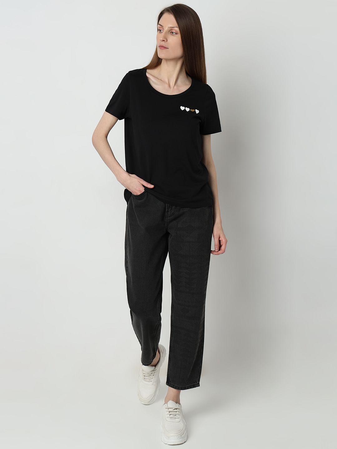 Black Organic Cotton T-Shirt