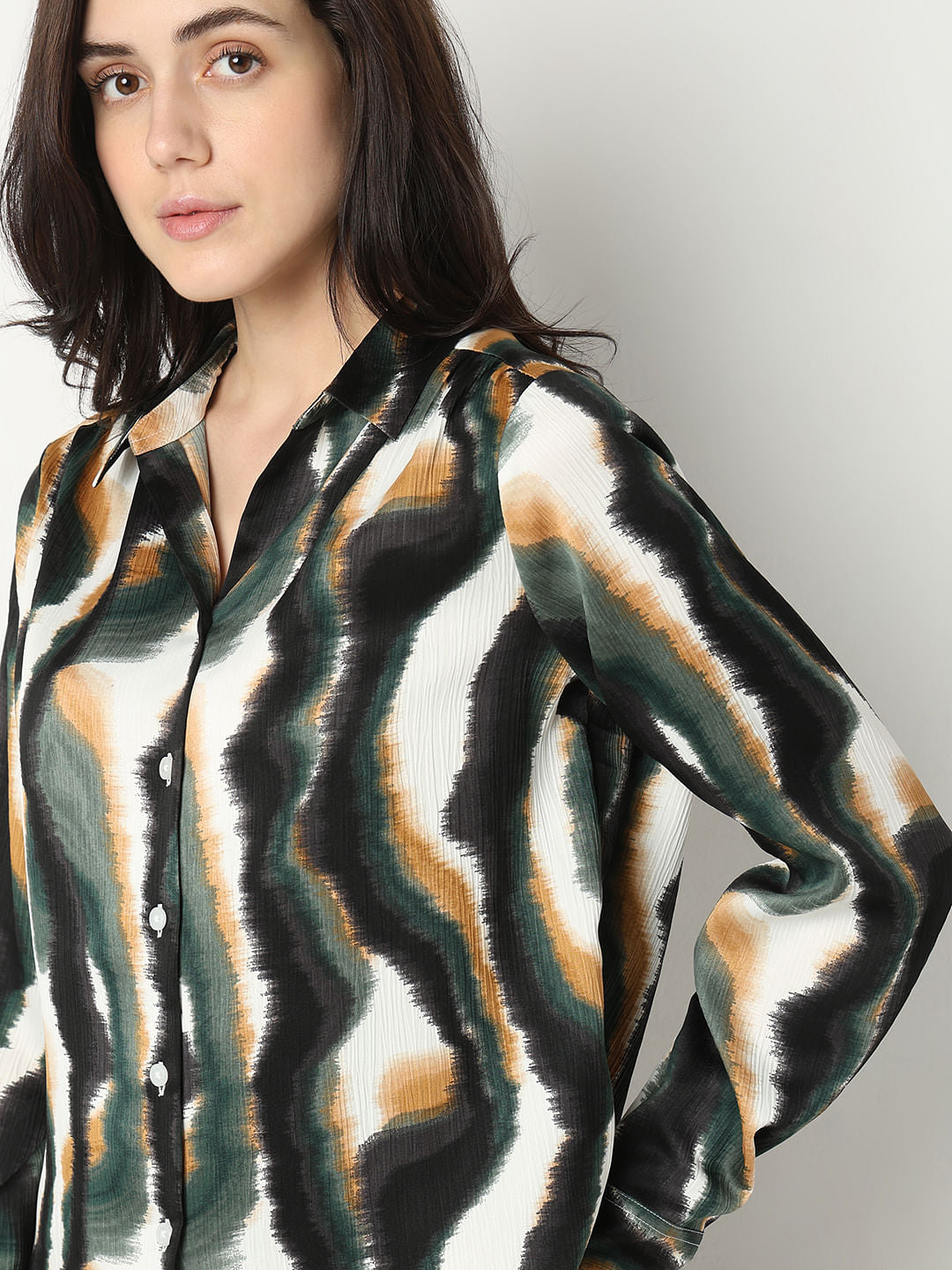 White Printed Shirts