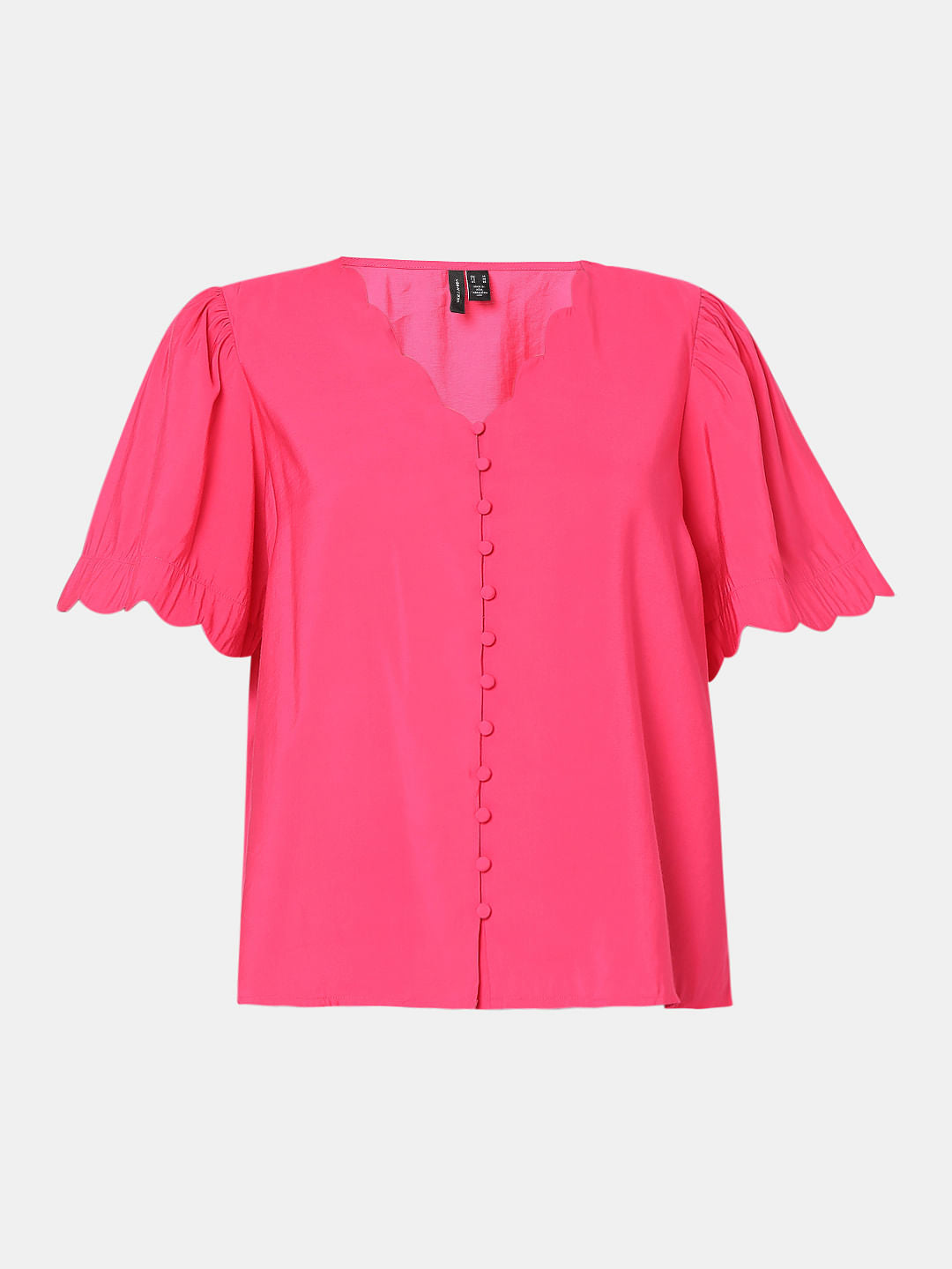 Pink Short Sleeves Top