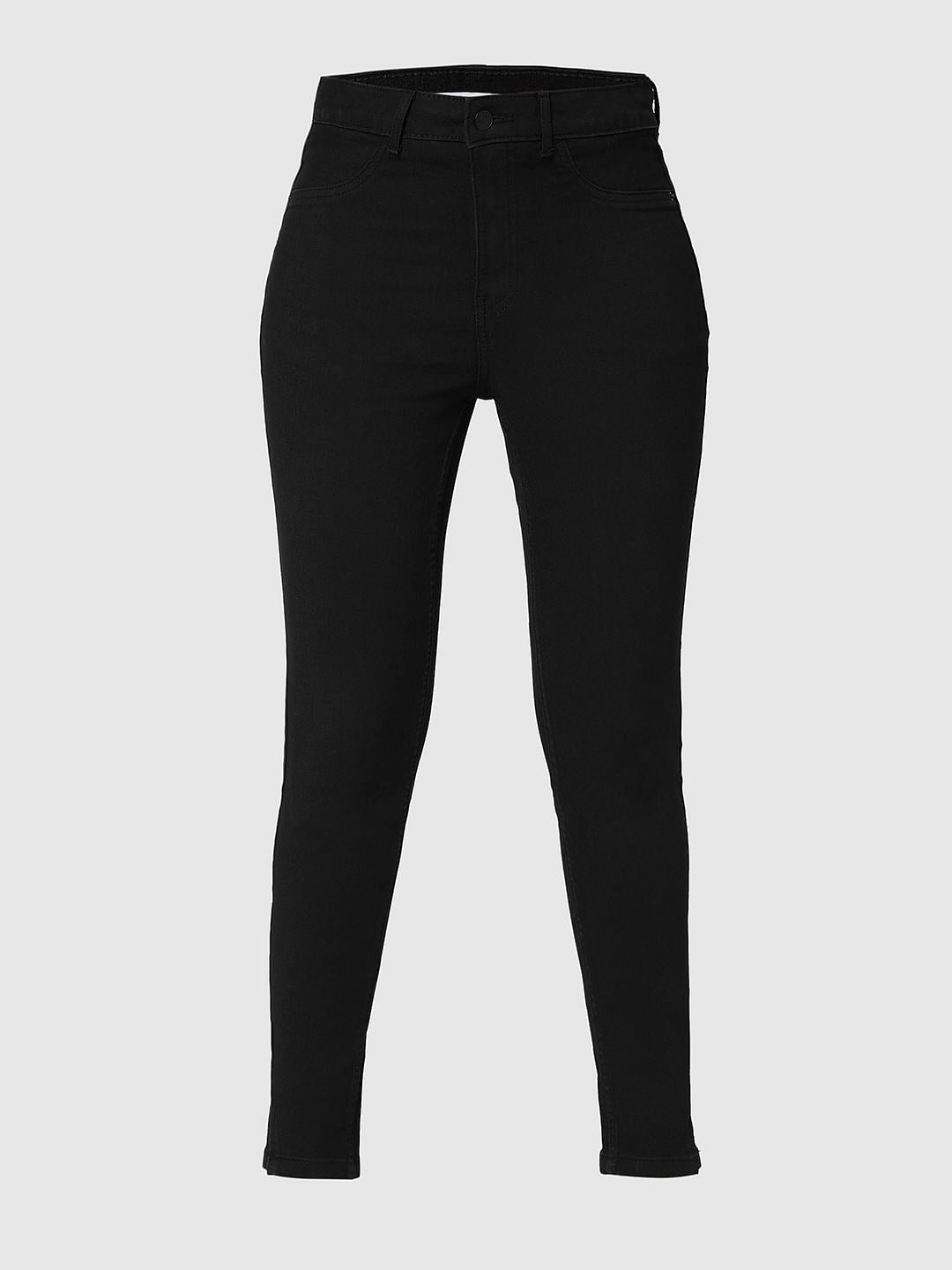 I.Scenery By Vero Moda Black High Rise Skinny Jeggings