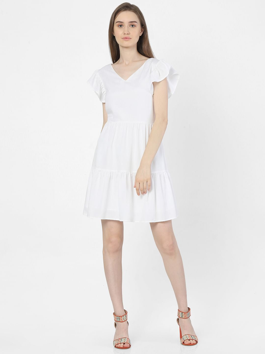 White Shift Dress