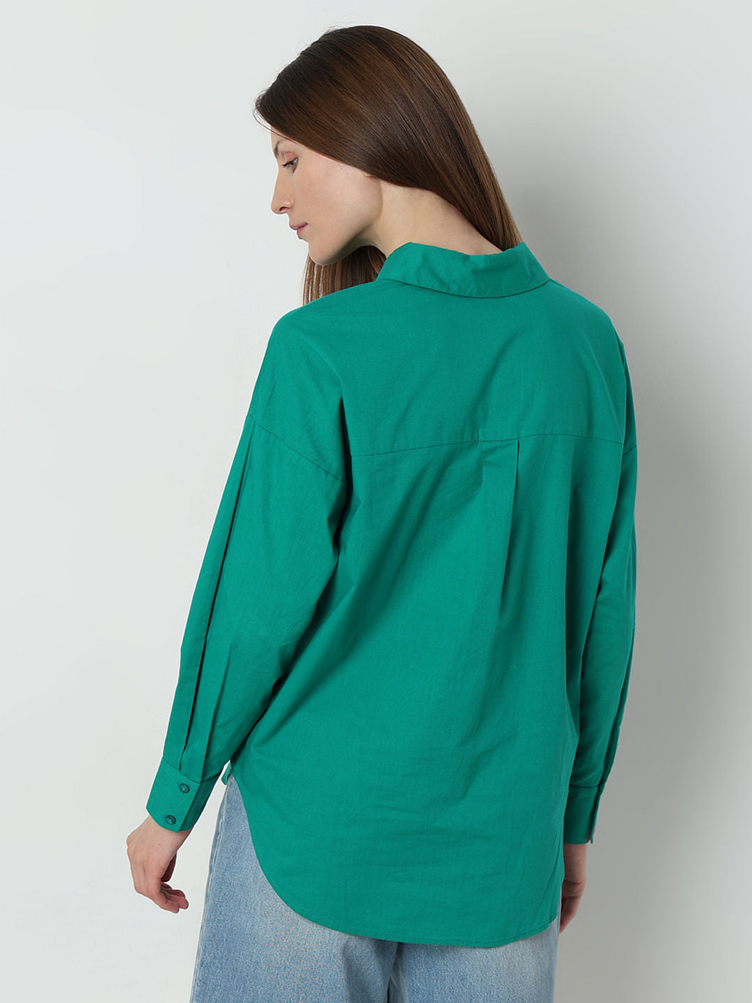 Green Cotton Shirt