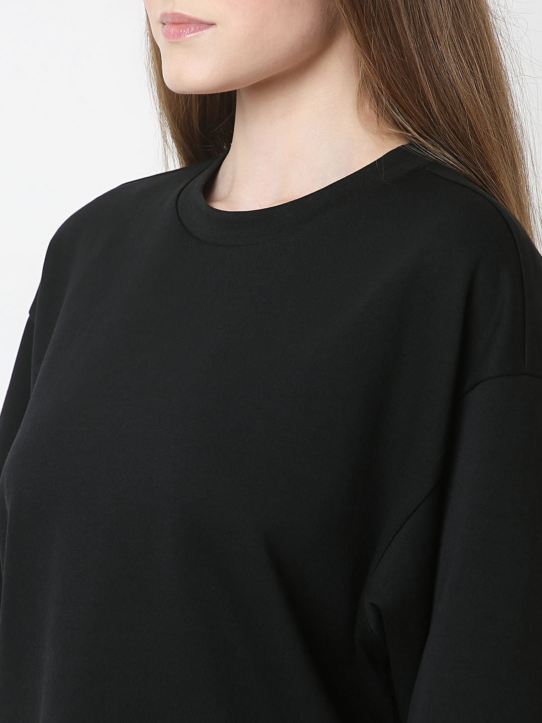 Black Relaxed Fit Top