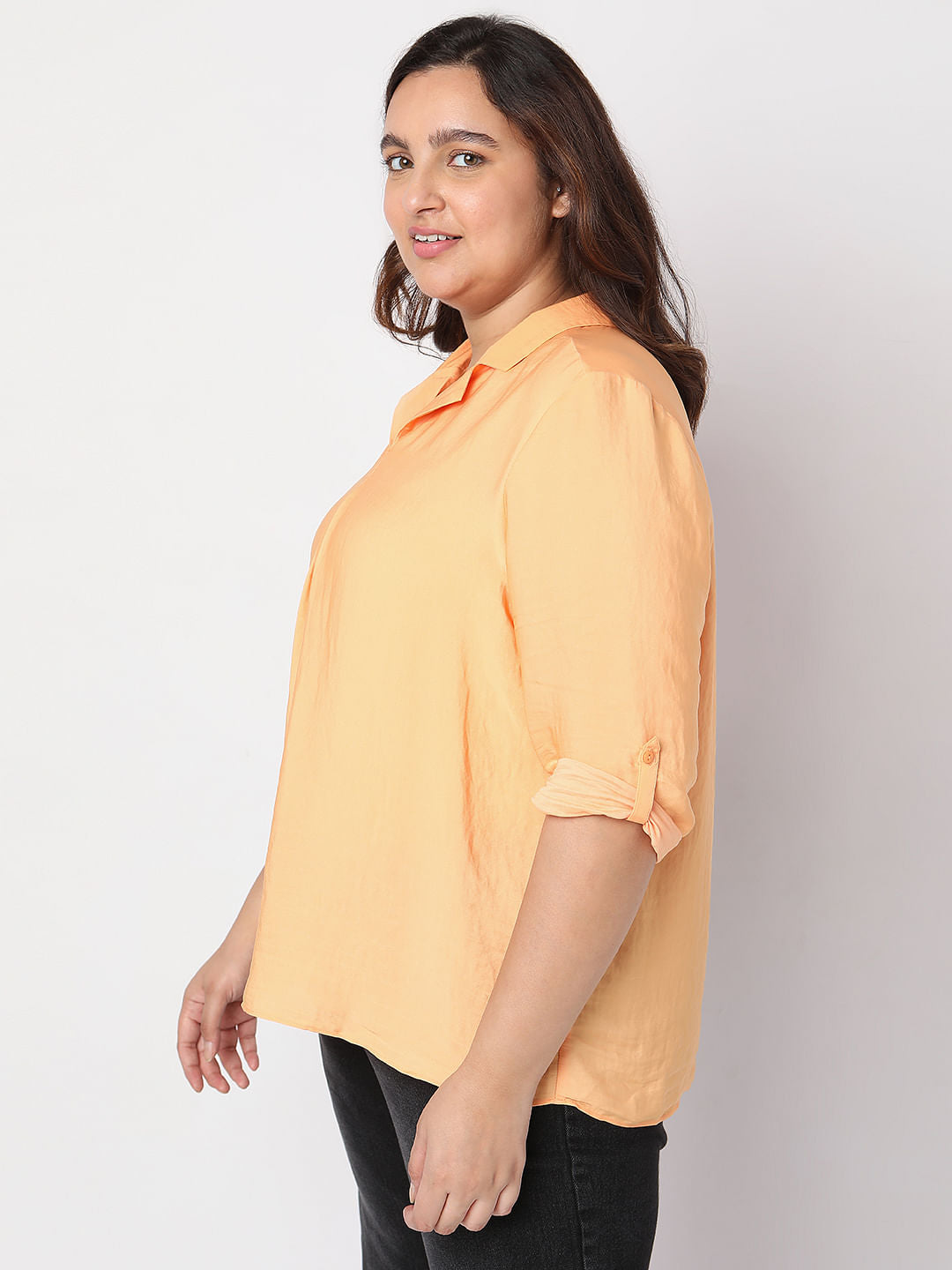 Curve Orange Top