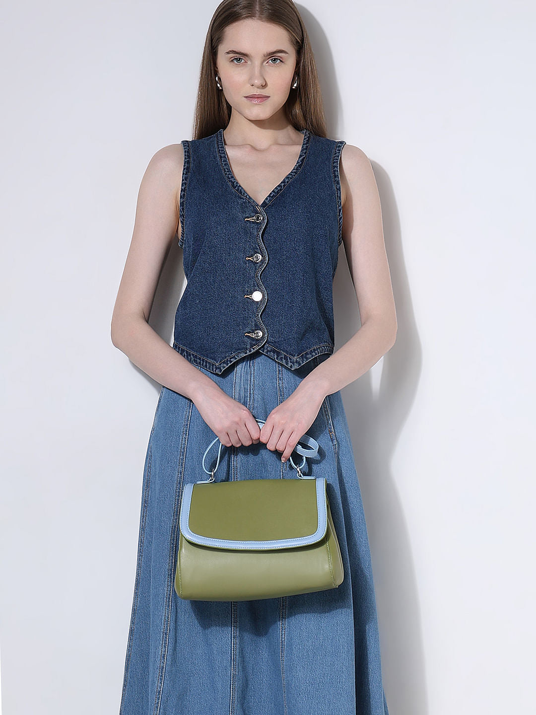 Green Shoulder Bag
