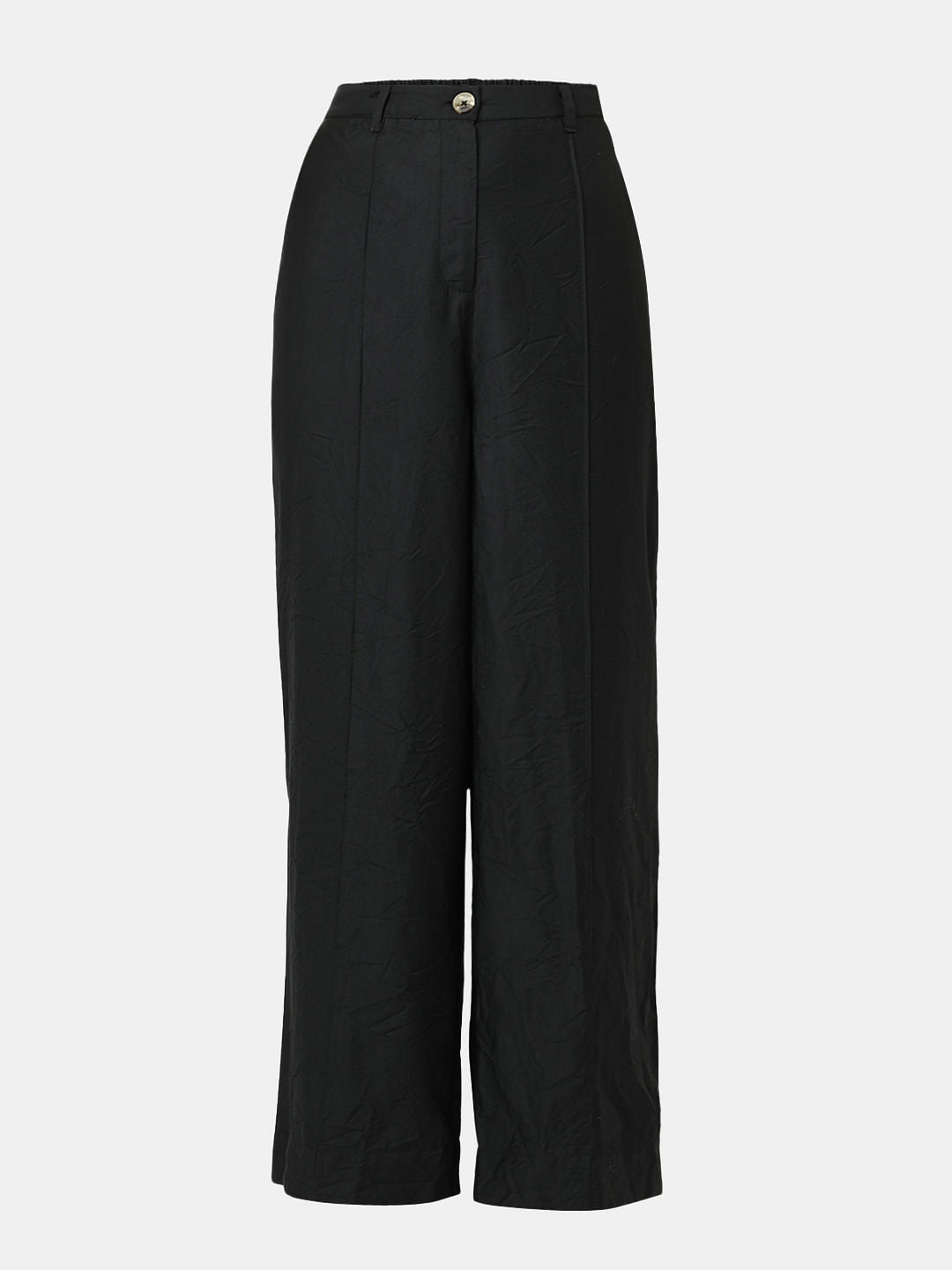 Black High Rise Pants