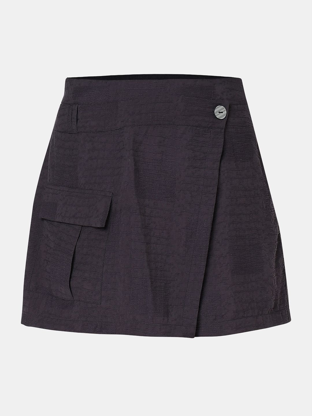 Navy Blue Co-Ord Set Shorts