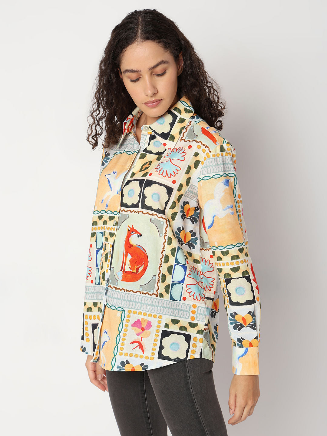 Multi-Colour Printed Shirt