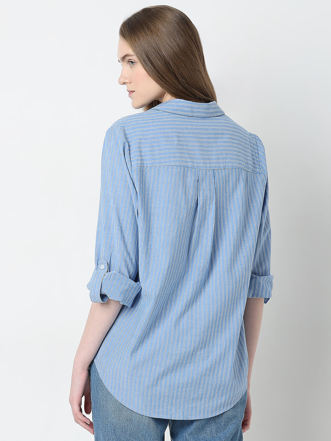 Blue Striped Shirt