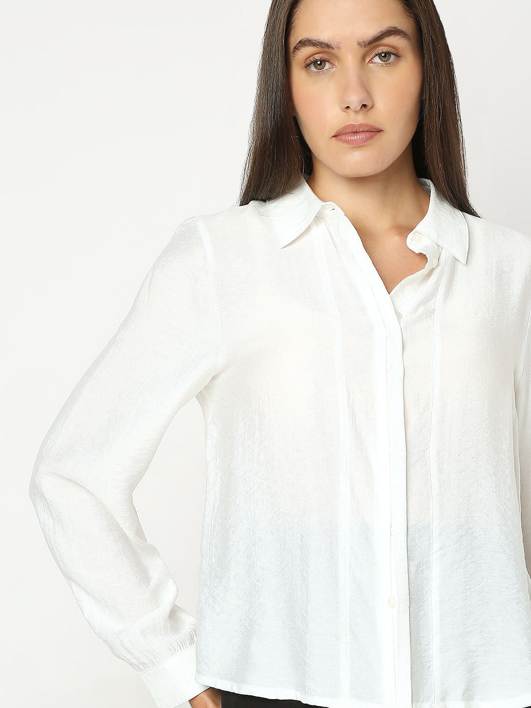 White Viscose Shirt