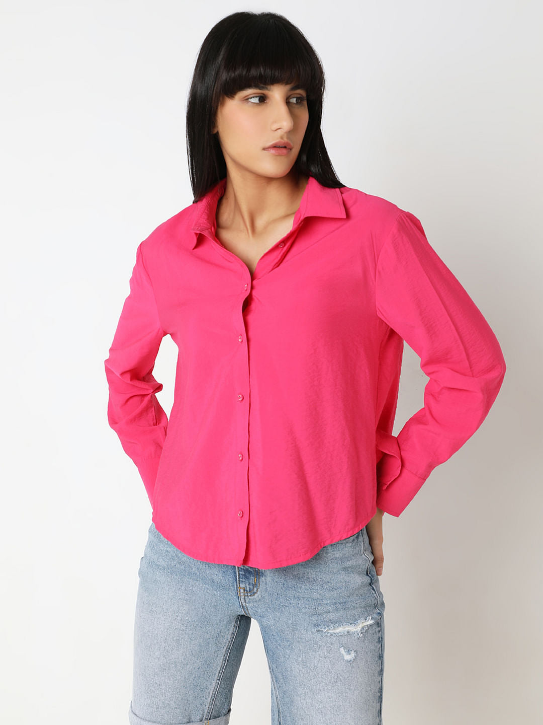 Bright Pink Shirt