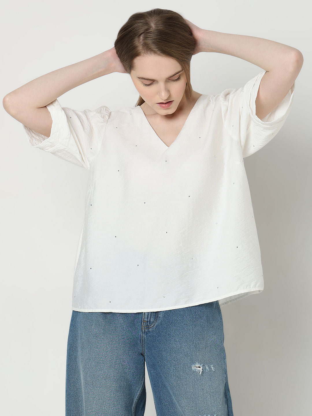 White Cotton Top