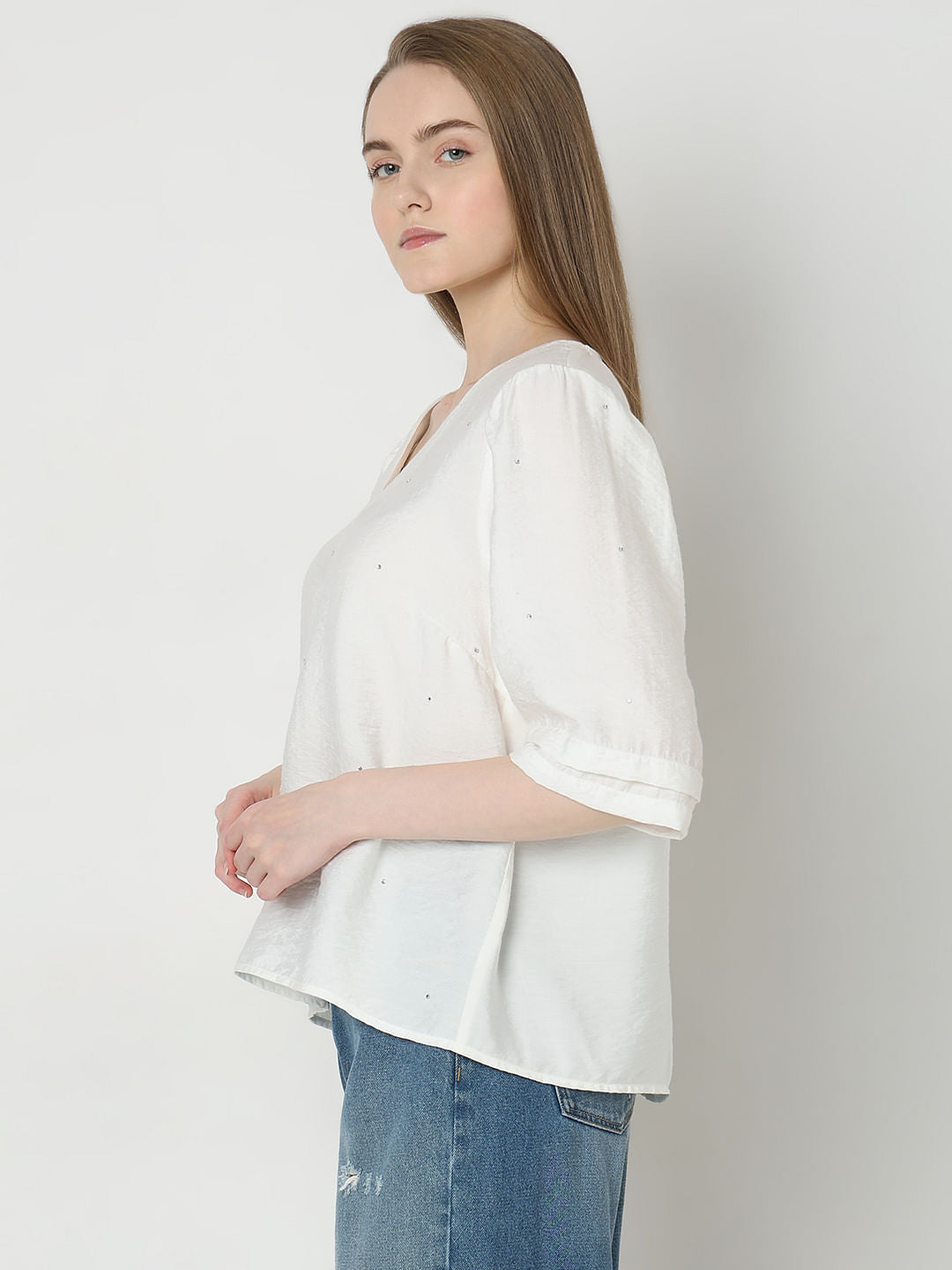 White Cotton Top