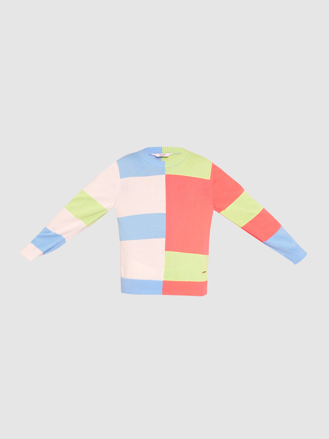 GIRLS Colourblocked Pullover