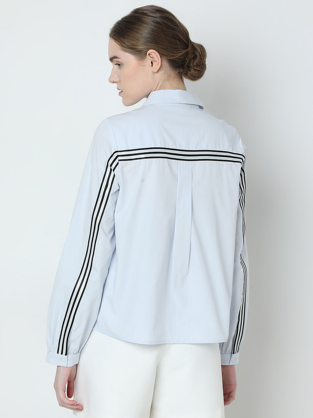 Sky Blue Cotton Shirt