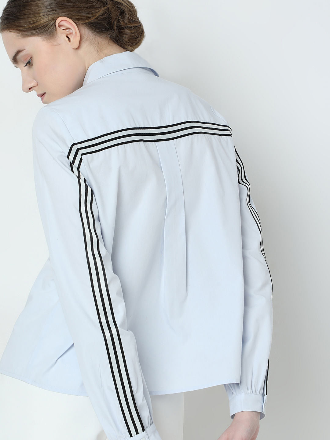 Sky Blue Cotton Shirt