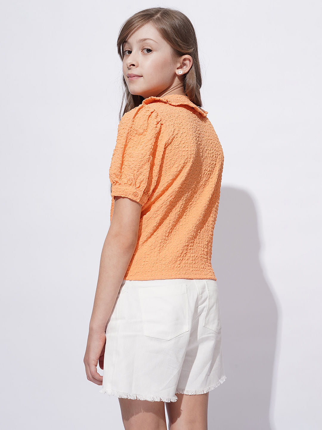 Girls Peach Shirt