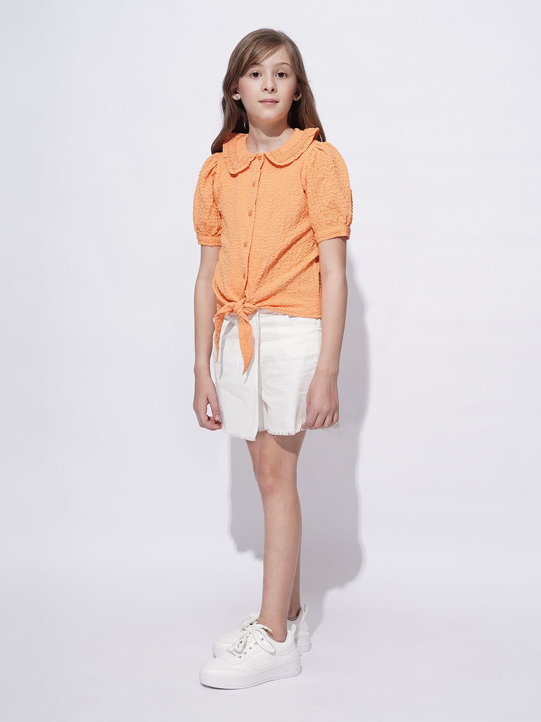 Girls Peach Shirt