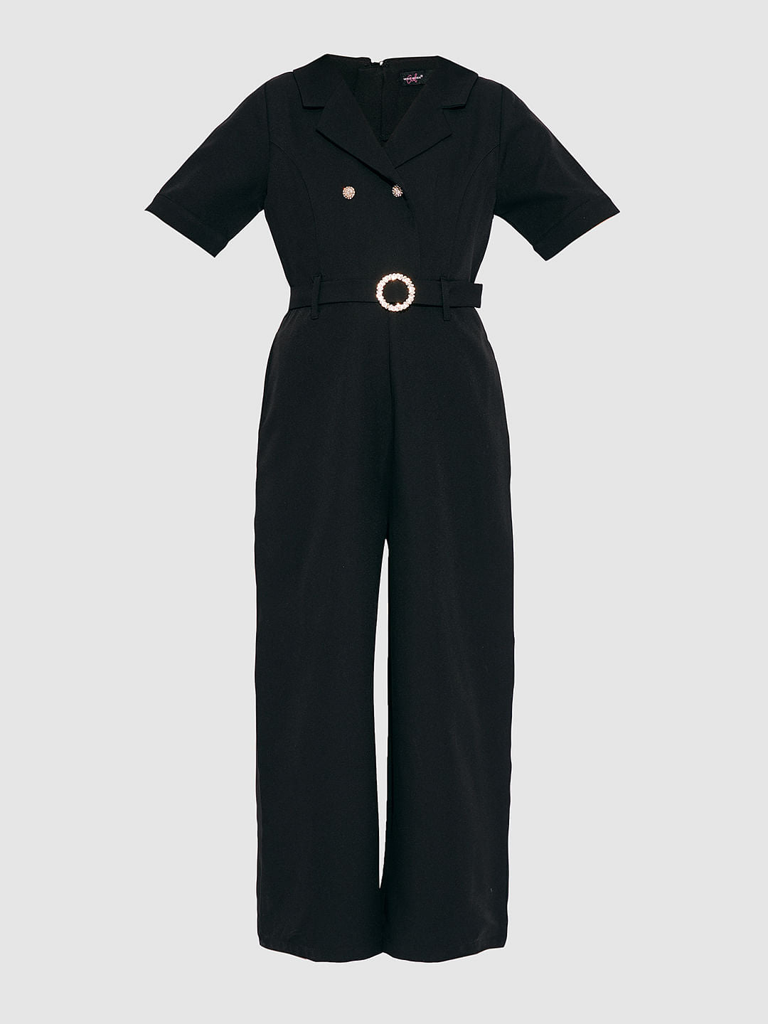 Girls Black Jumpsuit